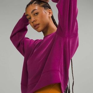 lululemon Perfectly Oversized Cropped Crew *Softstreme
